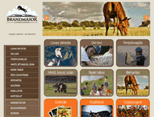Tablet Screenshot of brandmajor.hu